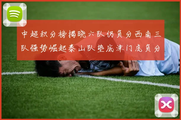 中超积分榜揭晓六队仍负分西南三队强势崛起泰山队垫底津门虎负分严重